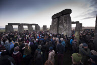 Winter Solstice at Stonehenge, Wiltshire, Britain - 21 Dec 2012