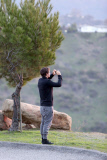 *EXCLUSIVE* Orlando Bloom takes in the Morning Sunrise