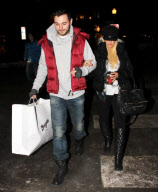 Christina Aguilera enjoying the holidays in wintery Aspen