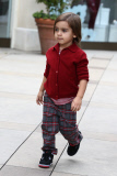 *EXCLUSIVE* Kourtney Kardashian and family attend Polachecks Jewelers Christmas party