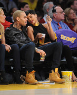 Rihanna and Chris Brown : Christmas Day Together