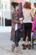 Vanessa Hudgens Gets Her Yoga On 