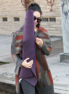 Vanessa Hudgens Gets Her Yoga On 