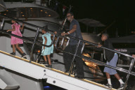 Sean 'P. Diddy' Combs Shopping For Jewelry In St. Barts 