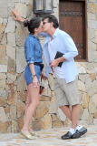 *EXCLUSIVE* Charlie Sheen and Adult Film Star Georgia Jones pack on the PDA