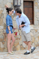 *EXCLUSIVE* Charlie Sheen and Adult Film Star Georgia Jones pack on the PDA
