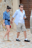 *EXCLUSIVE* Charlie Sheen and Adult Film Star Georgia Jones pack on the PDA