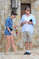 *EXCLUSIVE* Charlie Sheen and Adult Film Star Georgia Jones pack on the PDA