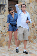 *EXCLUSIVE* Charlie Sheen and Adult Film Star Georgia Jones pack on the PDA