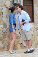 *EXCLUSIVE* Charlie Sheen and Adult Film Star Georgia Jones pack on the PDA