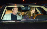Sylvester Stallone And Family Out For Dinner At Boa Steakhouse 