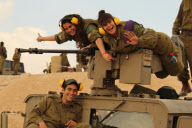 Weibliche Panzerfahrer der IDF