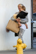 *EXCLUSIVE* Pink has her hands full with baby Willow