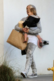 *EXCLUSIVE* Pink has her hands full with baby Willow