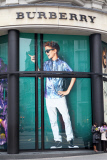 Romeo Beckham photographs in the windows of the Burberry Store, Knightsbridge,London, Britain - 08 Jan 2013