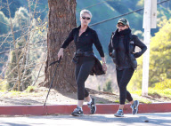 Exclusive... Jamie Lee Curtis Takes A Morning Walk 