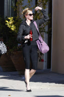 Melanie Griffith auf dem Weg zum Yoga in Los Angeles