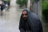 Snow and rain hit Palestinian Territories