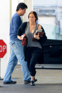 Jennifer Lawrence Heads To A Beverly Hills Salon