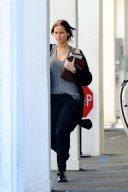 Jennifer Lawrence Heads To A Beverly Hills Salon