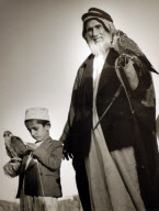 File pictures of the new United Arab Emirates Prime Minister and Dubai ruler Sheikh Maktoum Bin Rashed Al Maktoum