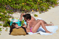 Olivia Palermo and Johannes Huebl enjoying some relaxing time in St Barts