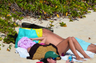 Olivia Palermo and Johannes Huebl enjoying some relaxing time in St Barts