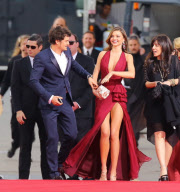 Miranda Kerr and Orlando Bloom arrive at 70th Annual Golden Globe Awards - Part 2