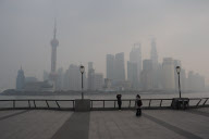 Heftiger Smog über Shanghai