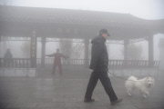 Heftiger Smog über Huai'an