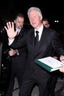 Bill Clinton makes surprise appearance at Golden Globes afterparty
