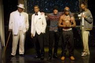 Waxworks of American rap stars unveiled by British rapper Chip, Madame Tussauds, London - 14 Jan 2013