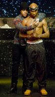 Waxworks of American rap stars unveiled by British rapper Chip, Madame Tussauds, London - 14 Jan 2013
