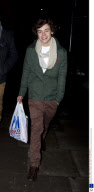 Harry Styles Out and About in Chelsea, London, Britain - 21 Dec 2010