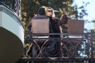 *EXCLUSIVE* Heidi Klum dances on the set of  Germany's Next Top Model