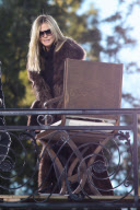 *EXCLUSIVE* Heidi Klum dances on the set of  Germany's Next Top Model