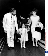 AUDREY HEPBURN WITH MEL FERRER - 1964