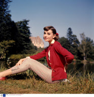 On the film set of 'Love in the Afternoon' - 1957