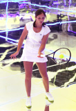 Stella McCartney Barricade for Adidas tennis fashion line photoshoot, Melbourne, Australia - 13 Jan 2013