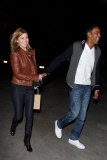 Ellen Pompeo and Chris Ivery make it a Lakers night