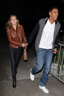 Ellen Pompeo and Chris Ivery make it a Lakers night