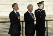 Obama at Arlington National Cemetery