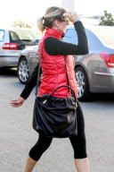 Cameron Diaz finishes her morning sweat session