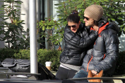 *EXCLUSIVE* Jared Padalecki and Genevieve park it with Baby Thomas [NO Canada]