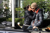 *EXCLUSIVE* Jared Padalecki and Genevieve park it with Baby Thomas [NO Canada]