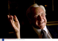 Michael Winner at the Rivoli Bar at the Ritz Hotel in London, Britain - 24 Apr 2000