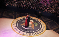 Barack and Michelle dance