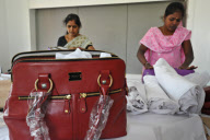 Inside the Indian factory where workers make £200 handbags sported by Pippa Middleton for just 17p an hour.
