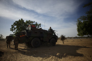 French troops deployed in Mali 