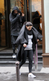 EXCLUSIVE Kanye West and Kim Kardashian in Paris